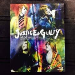 送料込☆GLAY LIVE JUSTICE & GUILTY Blu-rayのサムネイル