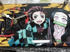 炭治郎＆禰豆子 鬼滅の刃 アクリルクロック