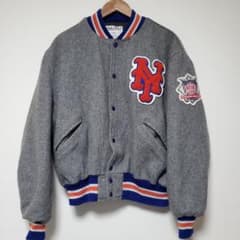 ジャケット・アウター DeLONG NEW YORK METS WOOL JACKET DeLONG NEW YORK METS WOOL JACKET - メルカリ