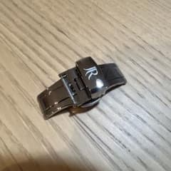 ジャンルソー　Dバックル 16mm シルバー ジャンルソー 両開き Dバックル シルバー 16mm 18mm 時計 留め具