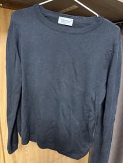 JOHN SMEDLEY ニット ブラック Lサイズ 長袖のサムネイル