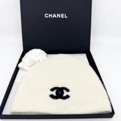極美品】CHANEL シャネル ニット帽 カシミア シルク ちゃんみなさん