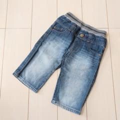 ハーフパンツ　デニム　サイズ130cm