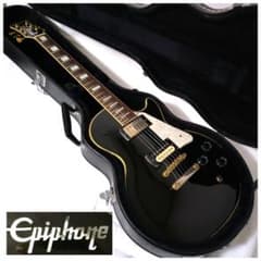 Epiphone　レスポールカスタム　モディファイ仕様　ハードケース付き Epiphone レスポールカスタム モディファイ仕様 ハードケース付き
