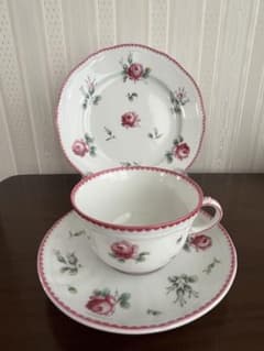 リチャードジノリ　アンティークローズ　デザートプレート　6枚セット 6枚セット】リチャードジノリ アンティックローズ プレート 平皿