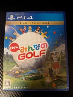 新品未開封 PS4 New みんなのGOLF VALUE SELECTION