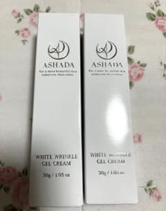 ASHADA シミシワホワイトクリーム 30g × 2本セット フェイスクリーム