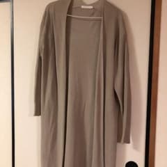 ロングカーディガン グレーのサムネイル