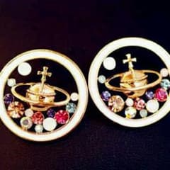 宇宙ピアス♡新品のサムネイル