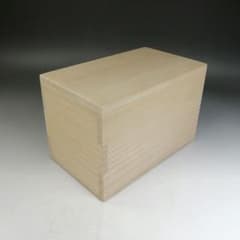 W870 茶通箱 『桐茶通箱』『大崎雄斎 作』 紙箱 茶道具 - メルカリ