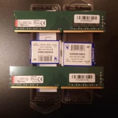 Kingston 16G(8G×2）LOT連番 デスクトップ用メモリのサムネイル