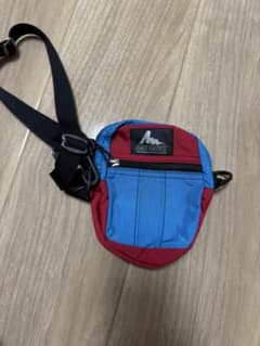 旧ロゴGREGORY クイックポケットスカイブルー　レッドMADE IN USA 旧ロゴGREGORY クイックポケットスカイブルー レッドMADE IN USA