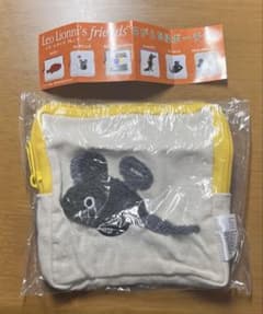 レオ・レオニ さがら刺繍ポーチ ぜんまいねずみウィリーのサムネイル