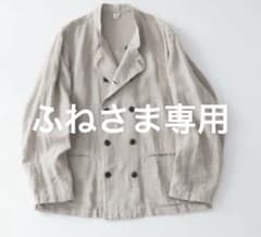 CONFECT ブラックリネンキャンバスクックジャケット - メルカリ