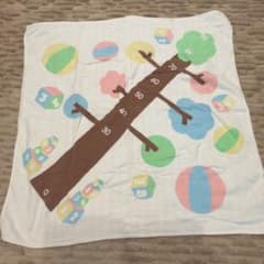 カラフル木デザイン ベビータオルケットのサムネイル