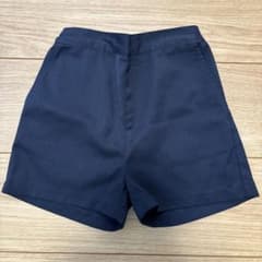 ネイビー ゴムウエスト ショートパンツのサムネイル