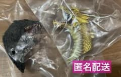 미사용품 이치 반 복권 고질라 몬스터 헤드 고질라 킹 기드라 2 점