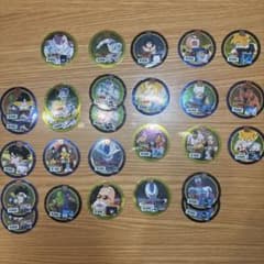 当時物・希少】アマダ ドラゴンボールZ 丸メンコ 27枚 劇場版クウラ等
