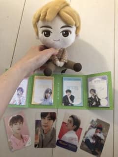 BTS tinytan 이치 반 쿠지 봉제 인형 JIN 다이너 마이트 덤 포함