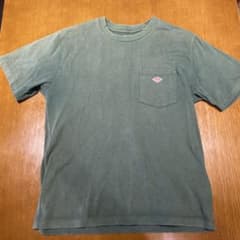 DANTON ポケットTシャツ カーキ38 Mのサムネイル