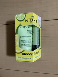NUXE Sweet Lemon 핸드 크림 립 크림