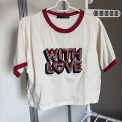 GORGE WITH LOVE クロップドTシャツのサムネイル