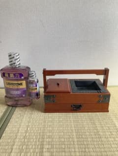 煙草盆 持ち手付き｜和モダン アクセサリーケース 小物入れのサムネイル
