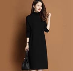 Sueeya（スイーヤ）のニットロングワンピースのサムネイル