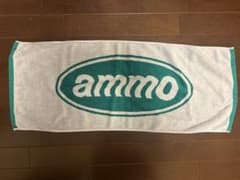 ammo ロゴタオル ホワイト・グリーンのサムネイル
