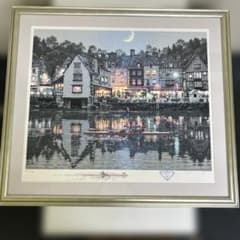 お値下げしました！真作　笹倉鉄平 ラ・ランスDX シルクスクリーン 保証書付新品 真作 笹倉鉄平 ラ・ランスDX シルクスクリーン 保証書付新品