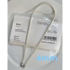 Swarovski ホワイトパール ネックレス 即発送 4mmのサムネイル