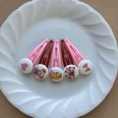 くるみボタンのパッチンピン✳︎nのサムネイル