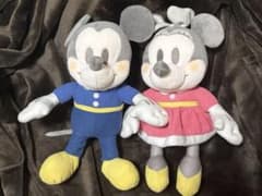 ミッキー＆ミニー 雪降るマーケット BIGぬいぐるみ