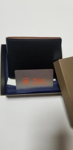 bong1227jp様、専用。　GANZO fico  折り財布　コードバン　黒のサムネイル