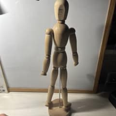 木製デッサン人形 約30cm 可動式のサムネイル