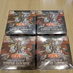 遊戯王 SUPREME DARKNESS 未開封 4BOX - メルカリ