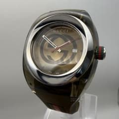 極美品 GUCCI グッチ 腕時計 SYNC シンク カーキ グリーン オリーブ 