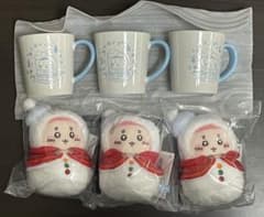 エニマイくじ　ちいかわ　古本屋　マスコット　マグカップ　6点セット