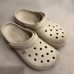 Crocs クロックス サンダル アイボリーのサムネイル