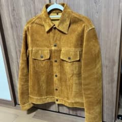 サイズ L trucker suede jacket A VONTADE - メルカリ
