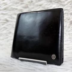Cartier カルティエ 二つ折り財布 パシャ ドゥ レザー 小銭入れ 黒色 Cartier カルティエ 二つ折り財布 パシャ ドゥ レザー 小銭入れ 黒色