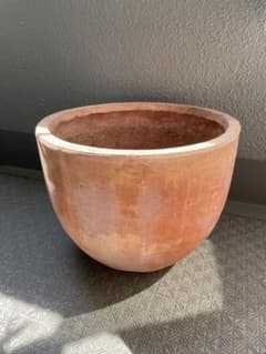 ぽぽ様　専用　テラコッタ風植木鉢のサムネイル