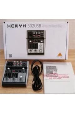 Behringer USBオーディオインターフェース搭載DAW対応ミキサーのサムネイル