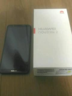 激安 HUAWEI nova lite 2   黒 送料込みのサムネイル
