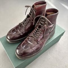 オールデン タンカーブーツ（バーガンディ コードバン） - メルカリ
