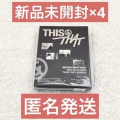 StrayKids スキズ THIS&THAT 新品未開封　FANS ×4のサムネイル
