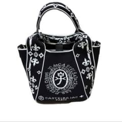 最終！美品 秋冬限定CASTELBAJAC 2wayトートバッグ ブラックのサムネイル