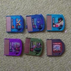 カーネル ロックマン バトルチップ 色違い他セット メルカリ便 ロックマンエグゼ バトルチップ 6枚セット 当時物 まとめ売り - メルカリ