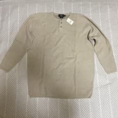 新品未使用 デッドストック RRL 三つ星 ハーフボタンニット XL※薄ジミありのサムネイル