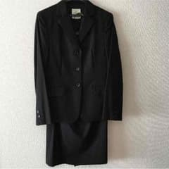 訳あり品！組曲 上下スーツセット ブラック リクルート/就活/卒業式/入学式のサムネイル